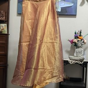 Floor length skirt
